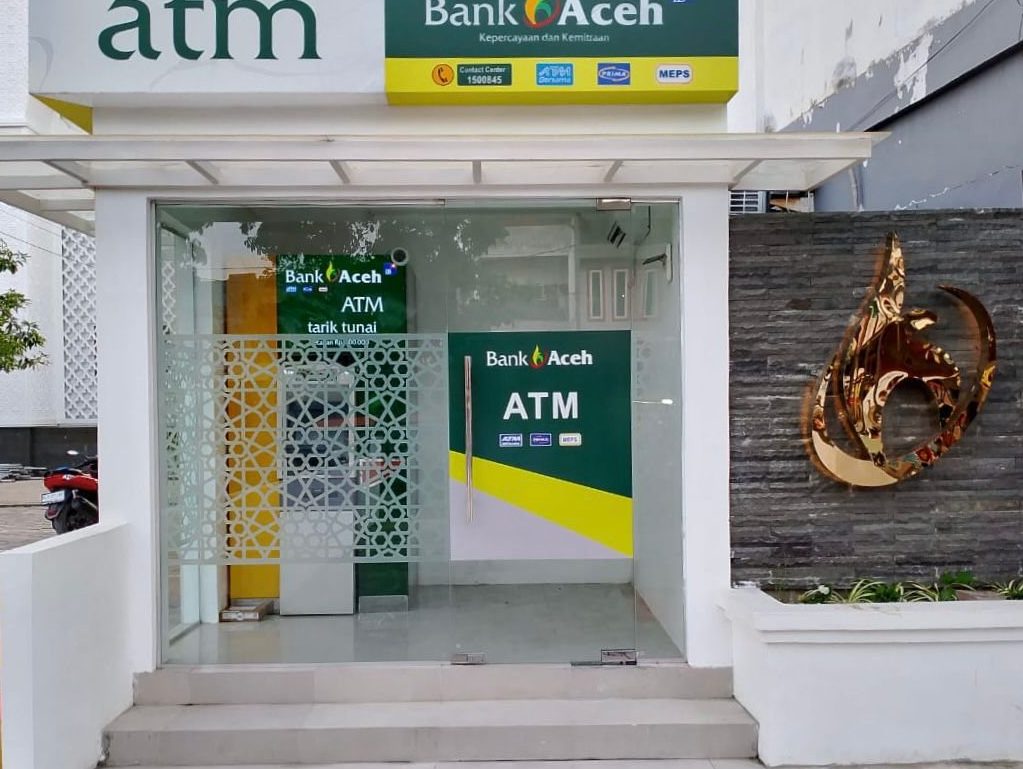 ATM BANK ACEH (Cempaka Lima) 1 atm bank aceh cempaka lima