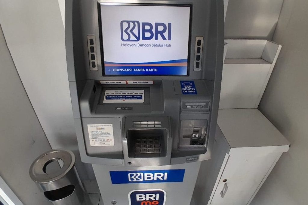 atm bank bri setor tunai