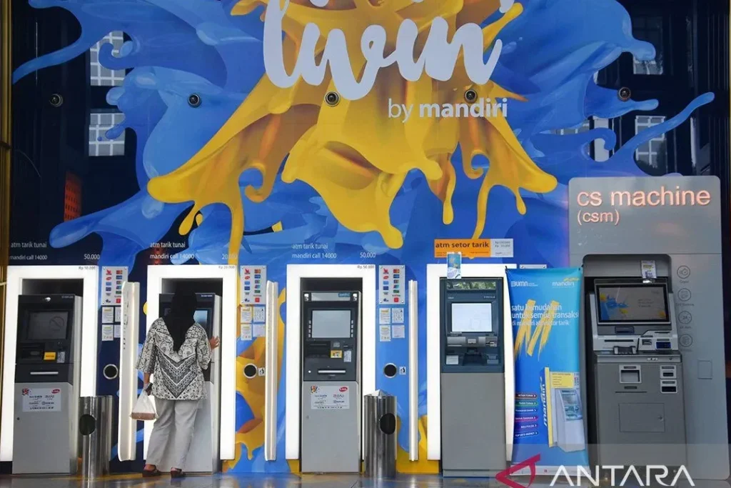 ATM Center MANDIRI SETOR TUNAI 1 atm center mandiri setor tunai