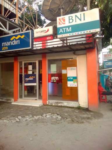 ATM BANK MANDIRI, BANK JATIM, BANK BNI